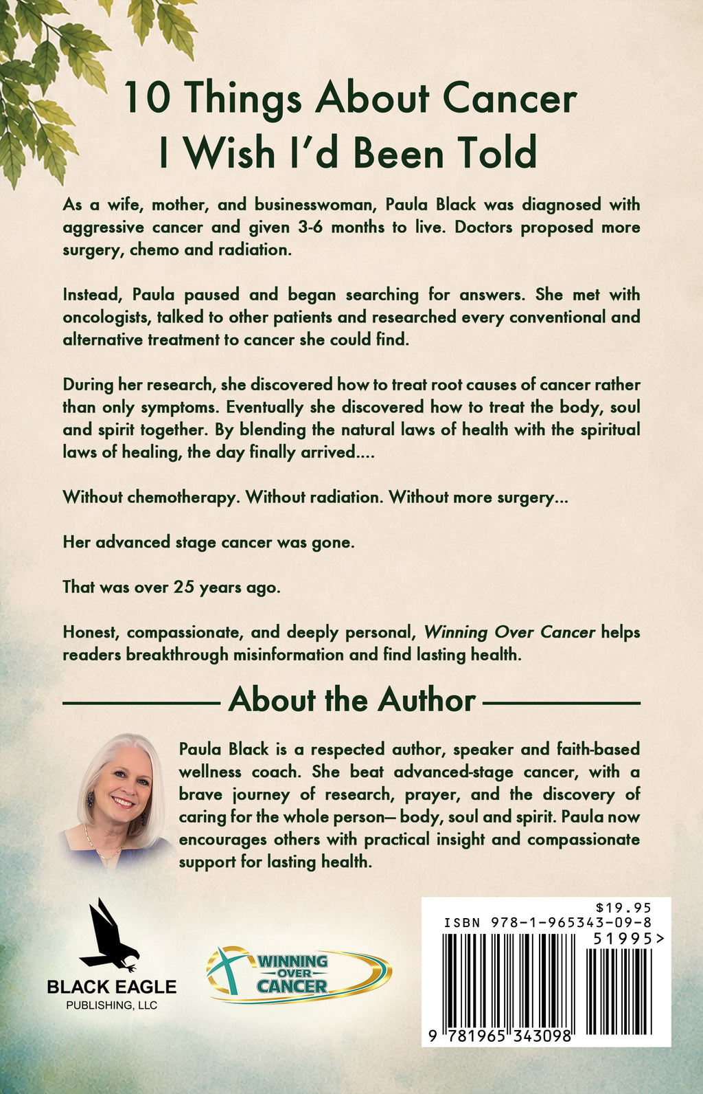 Winning Over Cancer - 10 Facts I Wish I Knew Before Being Diagnosed (paperback)